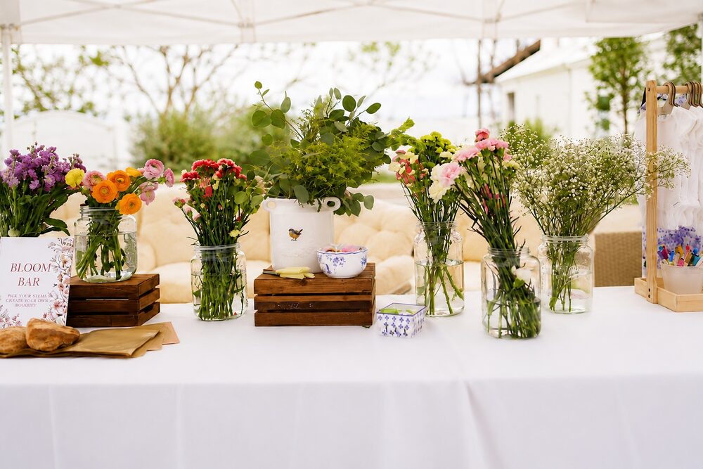 The bloom bar flower station